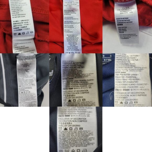 Nike Boys Size 7 Athletic Bundle Shorts, Tees & Long Sleeve Performance Shirt - Picture 13 of 14